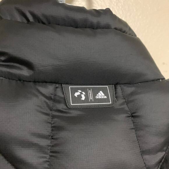 Adidas 600Fill Quilted Puffer Goose Down Jacket Womens Size M - Picture 8 of 10